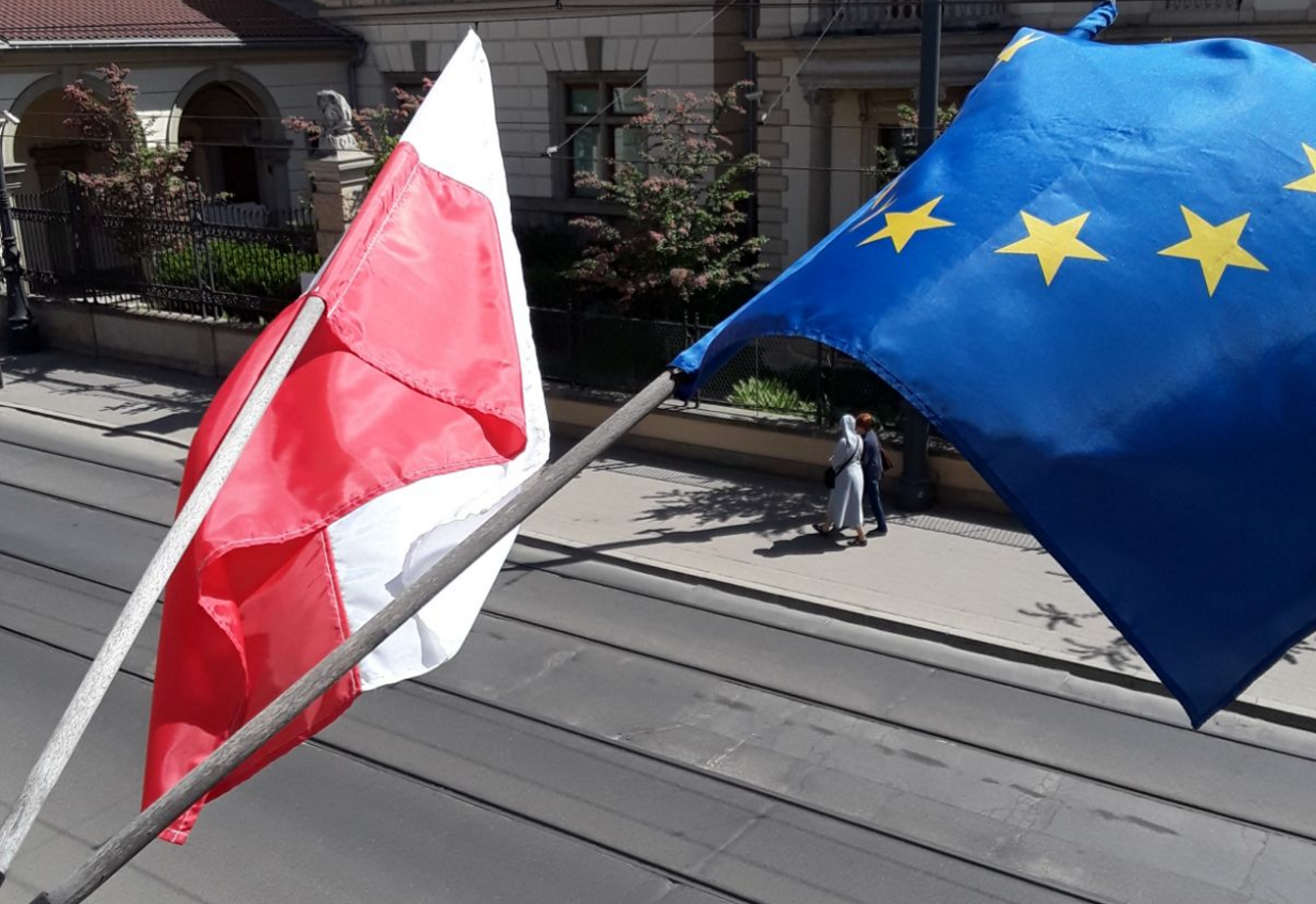 After Brexit Support Flag Day in Poland